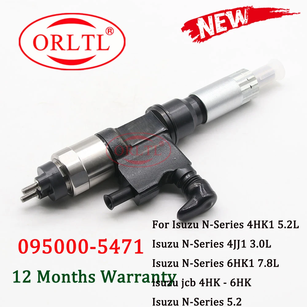 ORLTL 5471 Auto Diesel Fuel Injector 095000-5471 8973297034 Common rail 0950005471 8982843930 FOR Isuzu N-Series 4HK1 5.2L