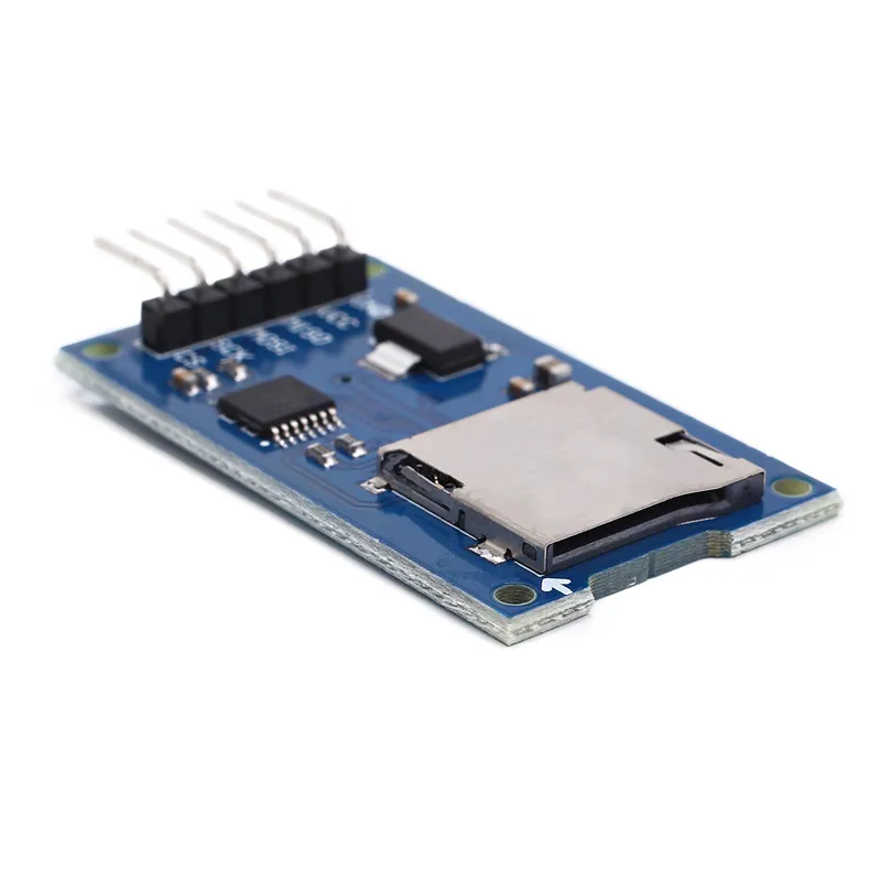 

1pcs/lot Micro SD card mini TF card reader module SPI interfaces with level converter chip for arduino