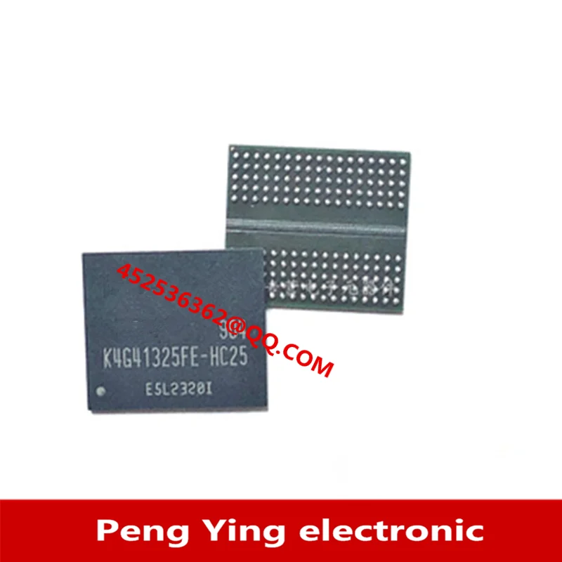 

5PCS K4G41325FC-HC28 K4G41325FE-HC25 K4G41325FC-HC03 K4G41325FC-HC04 K4G41325FE-HC28 W4032BABG-60-F W4032BABG-70-F new original