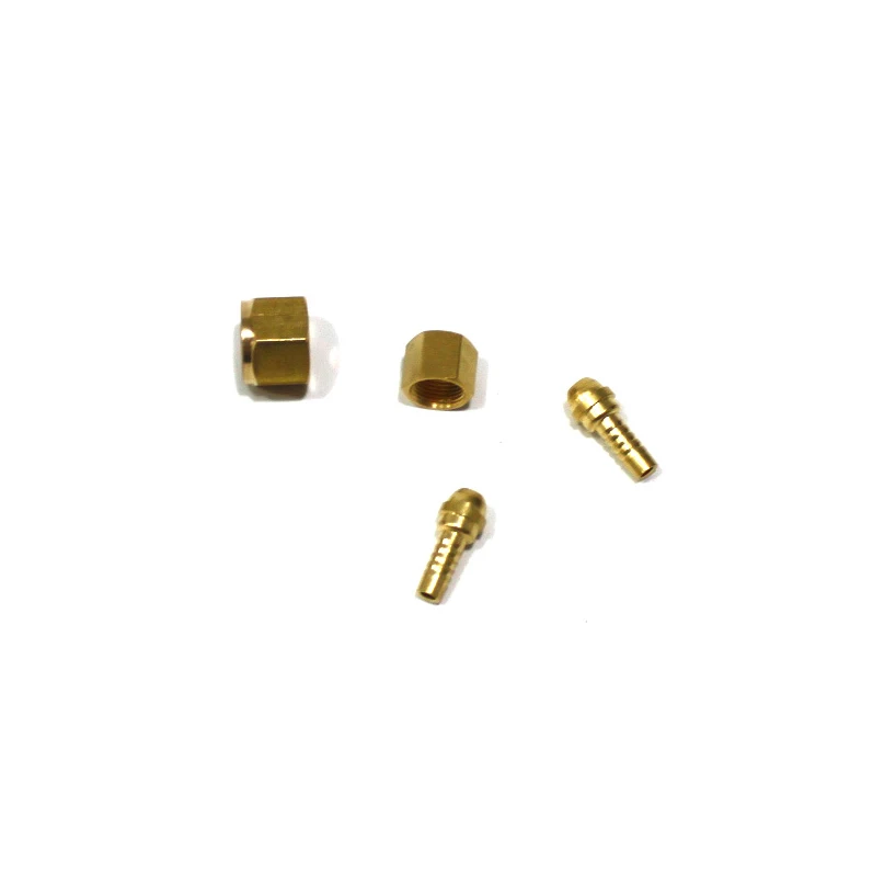 2 pces m10 ou m16 tig tocha de soldagem conector porca de gás água