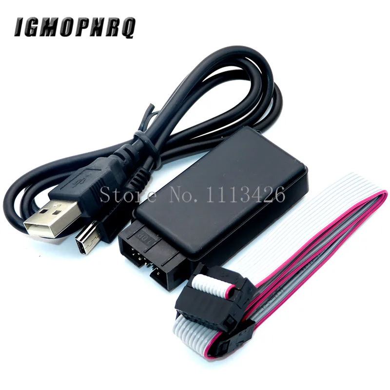 USB Blaster Mini USB Cable 10-Pin JTAG Connection Cable for CPLD FPGA NIOS JTAG Programmer Support All ATLERA Device