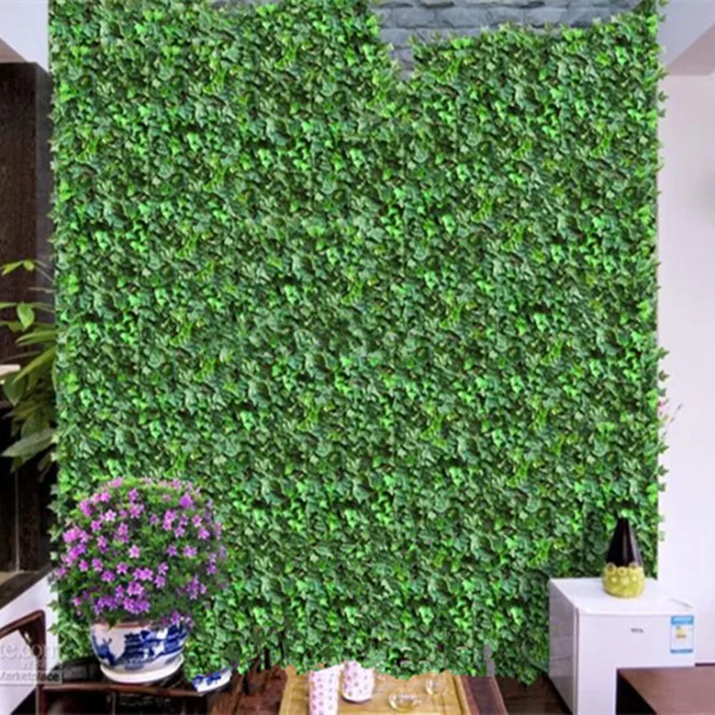 Novelty Home Decor Wall Hanging Plant Vine Artificial Silk Climbing Ivy For Christmas Wedding Decoration Supplies 48pcs/lot