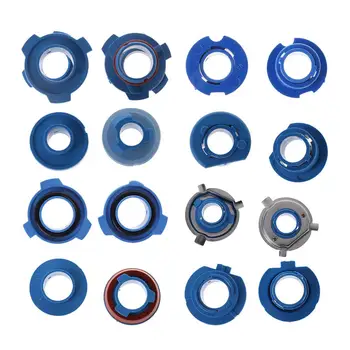 Ledカーヘッドライトアダプター,電球ベース,880/hb4/hb3/h11/h7/h4/h3/h1,ハロゲンヘッドライト用ソケットホルダー,2個