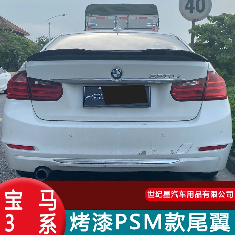 For BMW 3 Series 320li 325li High quality ABS Plastic Rear Roof Spoiler Wing Trunk Lip Boot Cover Car Styling