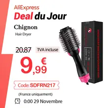 1000W Ion Hair Dryer with Styling Brush #4