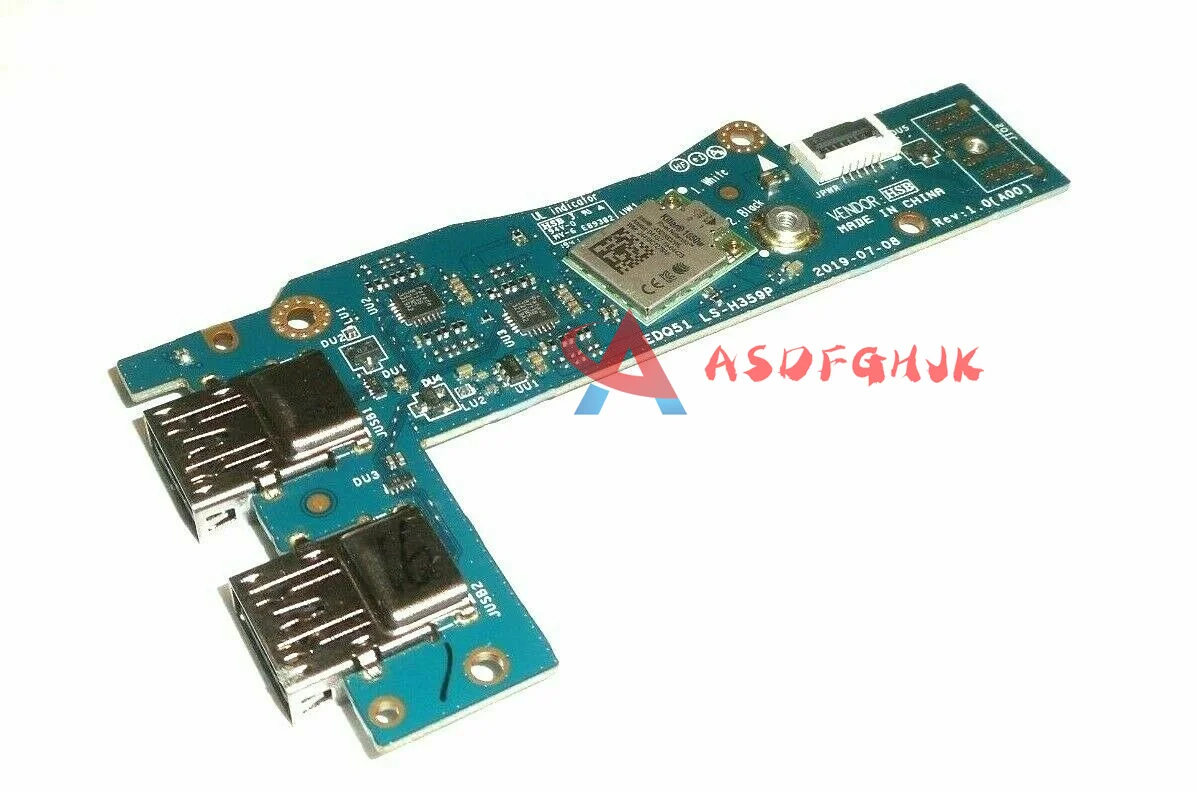 original for Dell Alienware m15 r2 USB/network wifi board tha01 ls-h359p 100% Perfect Work