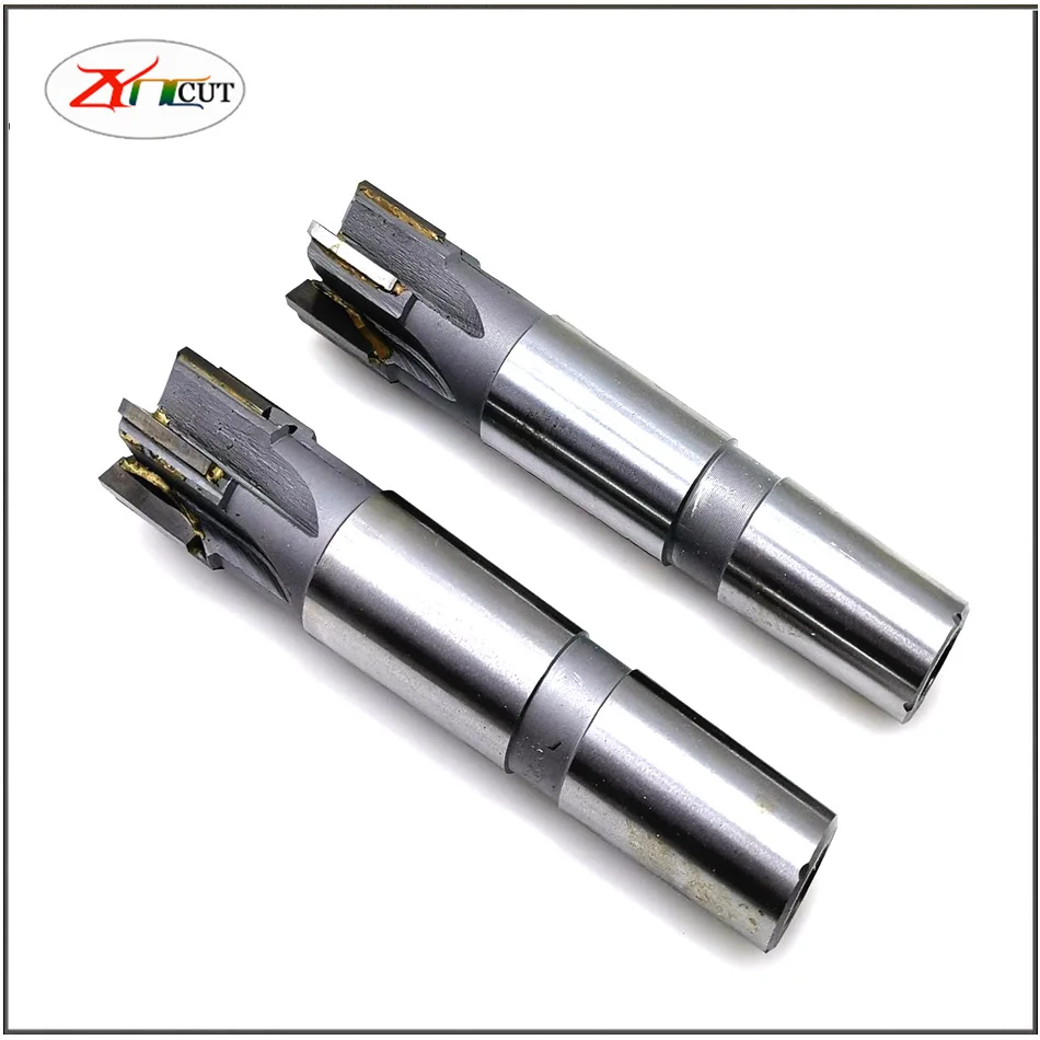 Imagem -04 - Fresa de Aço de Alta Velocidade com Borda de Solda Mt2 Mt3 20 25 30 35 40 50 mm Fresa de Carboneto Espiral com Haste Rígida