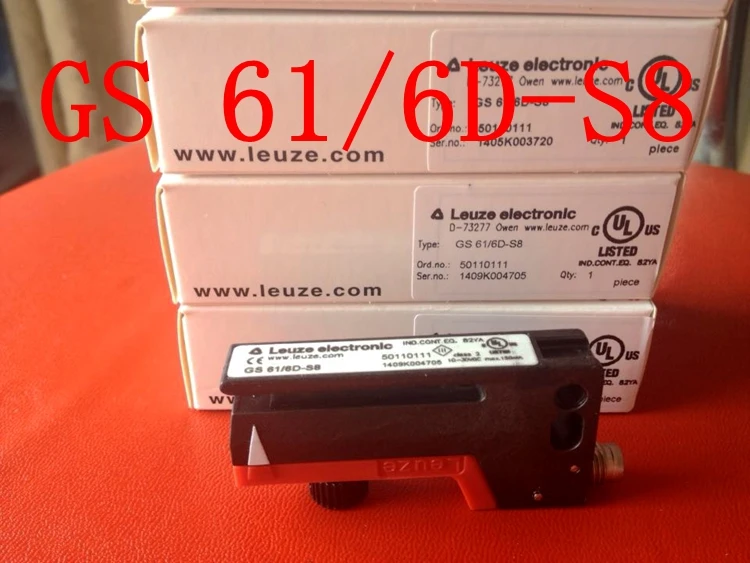 

100% new original LEUZE slot sensor GS 61 / 6D-S8 item number 50110111