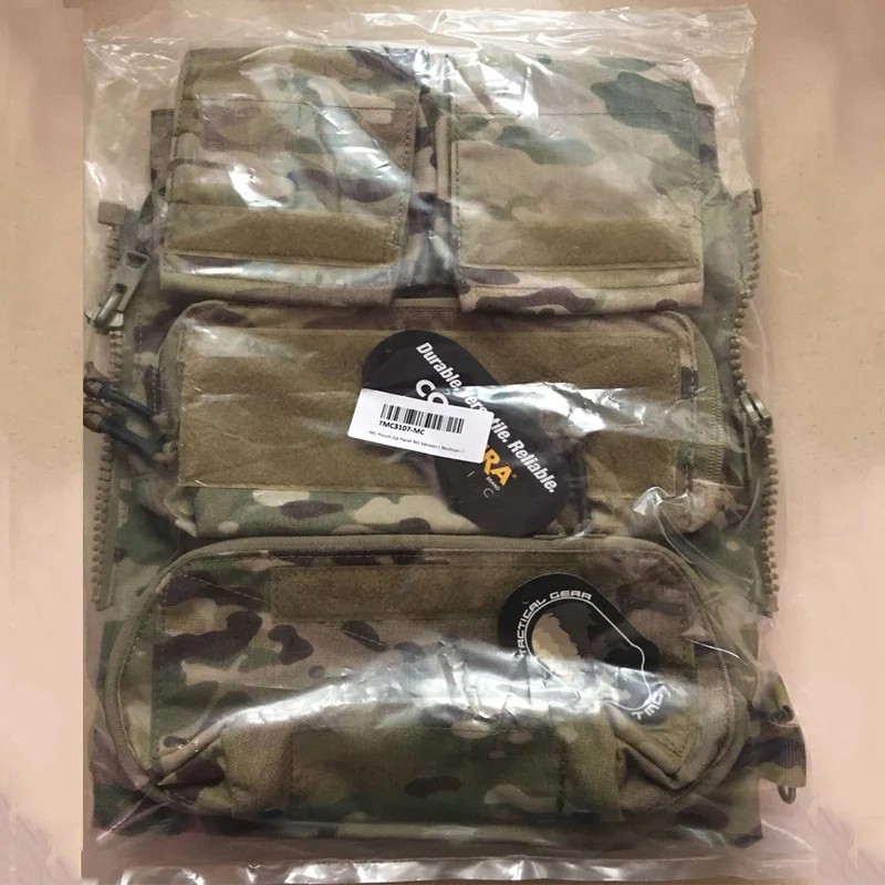 TMC-Tactical Vest with Zipper Pouch, Multicam Limited Edition, 16-19 AVS JPC2.0, CPC TMC3107, New, Free Shipping