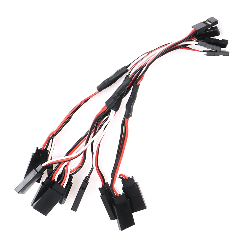 5Pcs 15cm Y Style Servo RC Extension Lead Wire Cord Cable For JR Futaba New