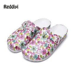 Women's medical Slippers EVA non-slip Adjustable nurse clogs Flat-soled Operating Shoes Non-slip Clean Shoes Nursing Clogs