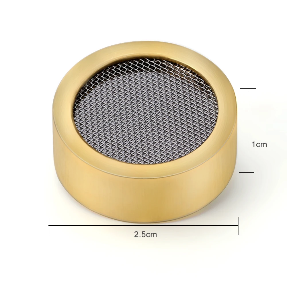 Professional Condenser Microphone Cartridge Capsule Replacement Aluminum Alloy 25mm Large Diaphragm Mic Electric Instrument Part