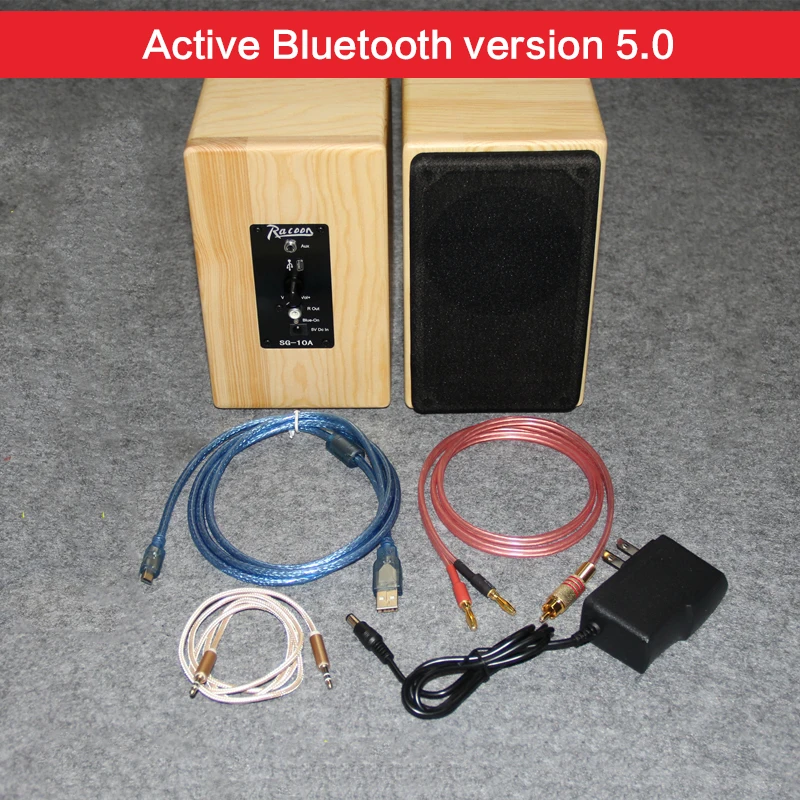 30 واط 3 مضخم صوت HiFi نشط المتكلم DIY بها بنفسك السلبي سطح المكتب المتكلم المتحمسين المسرح المنزلي الصوت بلوتوث 5.0 مكبر الصوت الصوت