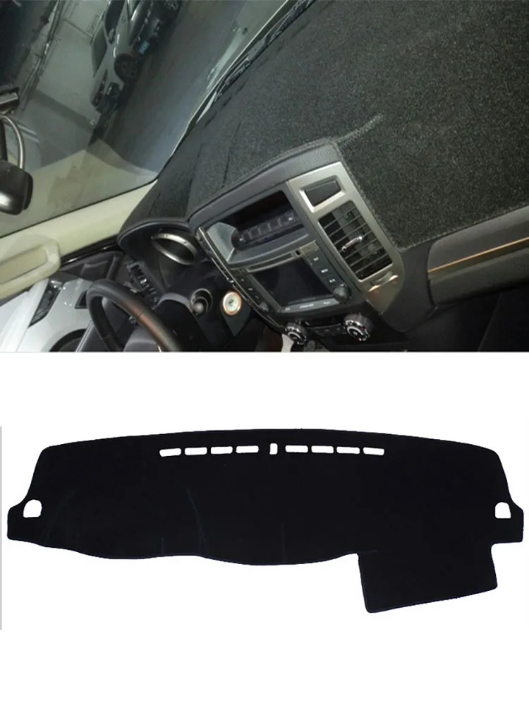 For Mitsubishi Pajero V80 V87 V95 V93 V97 2006-2015 Dashmat Dashboard Cover Instrument Panel Protective Pad Anti-Dirt Dash Mat
