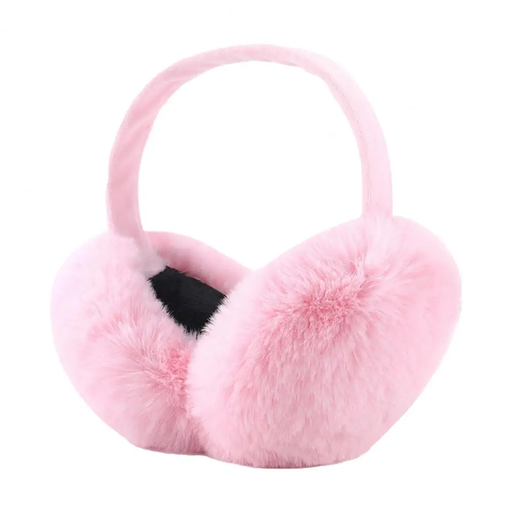 Earmuff penghangat telinga bulat mewah dapat dilepas musim dingin penutup telinga luar ruangan penghangat warna-warni uniseks penutup telinga pelindung telinga Shield наушники