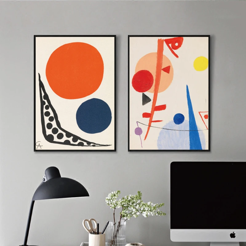 Canvas Painting Abstract Geometric pattern Pictures Nordic Sample Posters Wall Art for Living Room Decoration