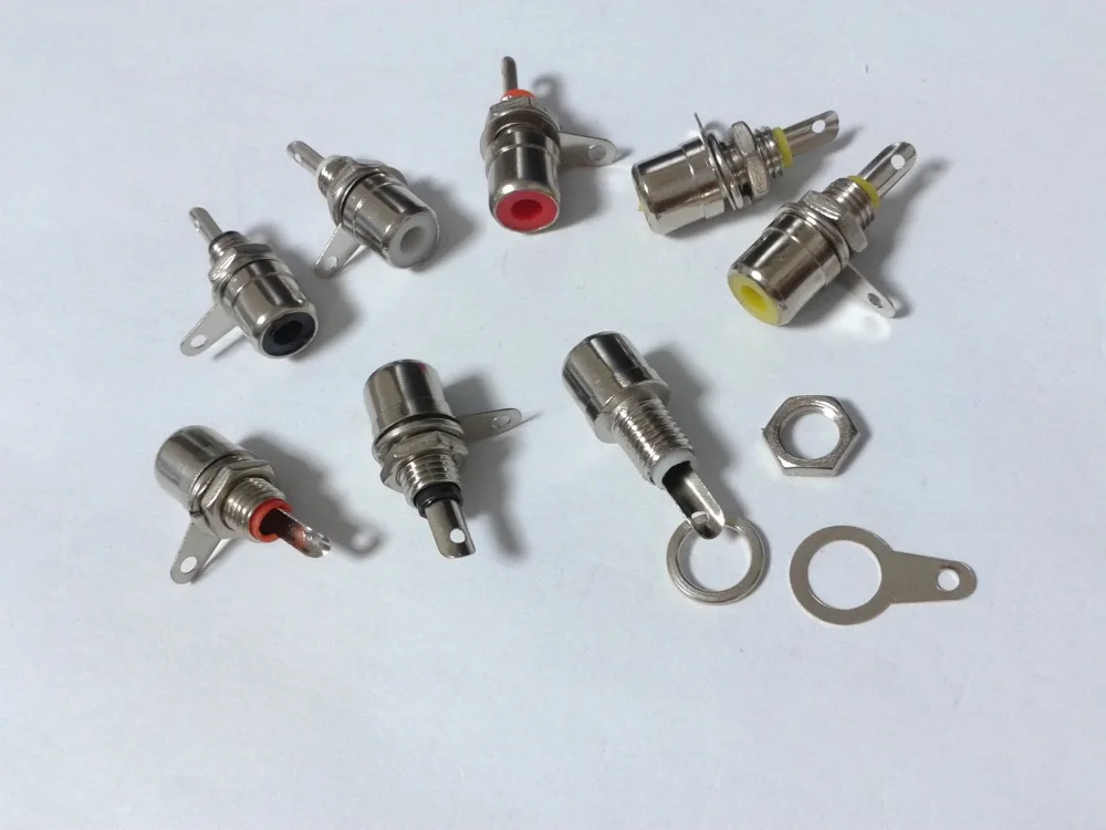 

40 шт., металлические гнездовые разъемы