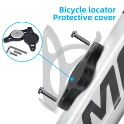 For Apple AirTag Bike Mount Road Bicycle Bottle Cage Support Holder Mountain Bike Anti-lost GPS Location Airtag Case Accessories