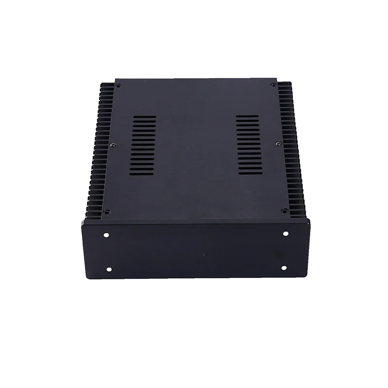 CJ-173 black HIFI all aluminum audio amplifier chassis Class A amplifier chassis /AMP Enclosure /case/DIY box (213*70* 245mm)