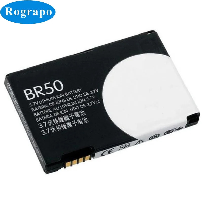 

New 3.7V BR50 BR 50 Replacement Battery For Moto Motorola RAZR V3 V3c V3E V3m V3T V3Z V3i V3IM PEBL U6 Prolife 300 500 +Gift