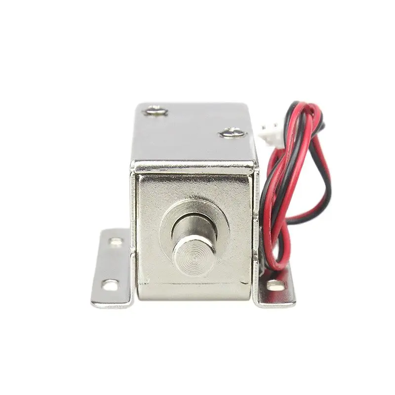 DC12V small access control electronic lock door lock 24v electric bolt lock cabinet door electric control lock electric lock