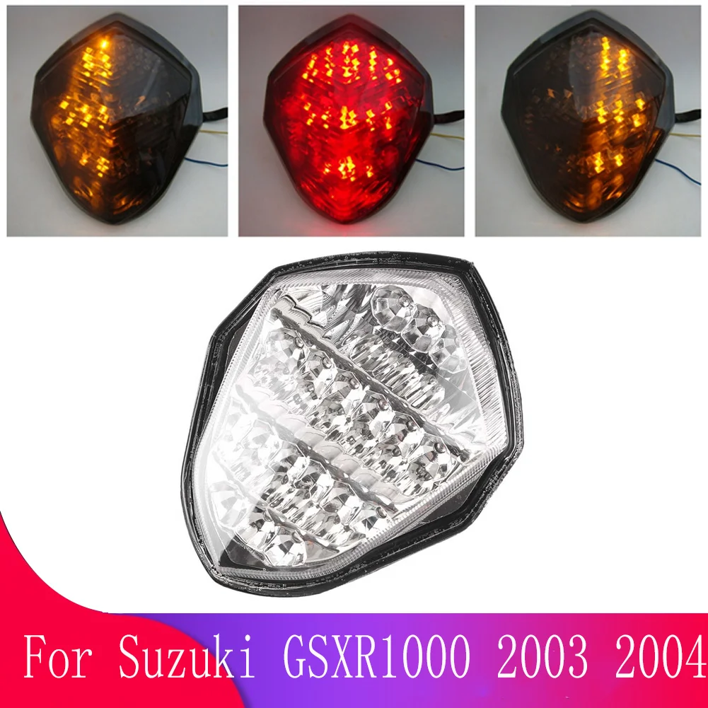 

GSX-R1000 For Suzuki GSXR 1000/GSXR1000 2003 2004 Motorcycle LED Brake Lights Stop Rear Indicators Tail Light Turn Signal Lamp