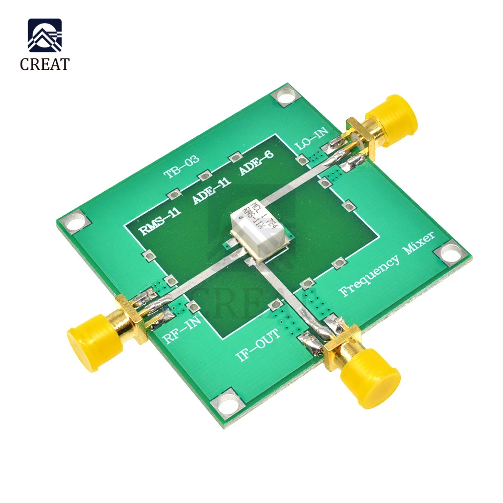 5-1900MHz RF Up Down Frequency Conversion Upconversion Downconverter Passive Mixer Module Board