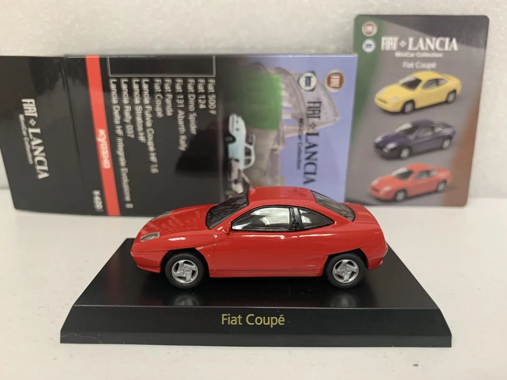 1/64 KYOSHO  Fiat Coupe  Collection of die-cast alloy car decoration model toys