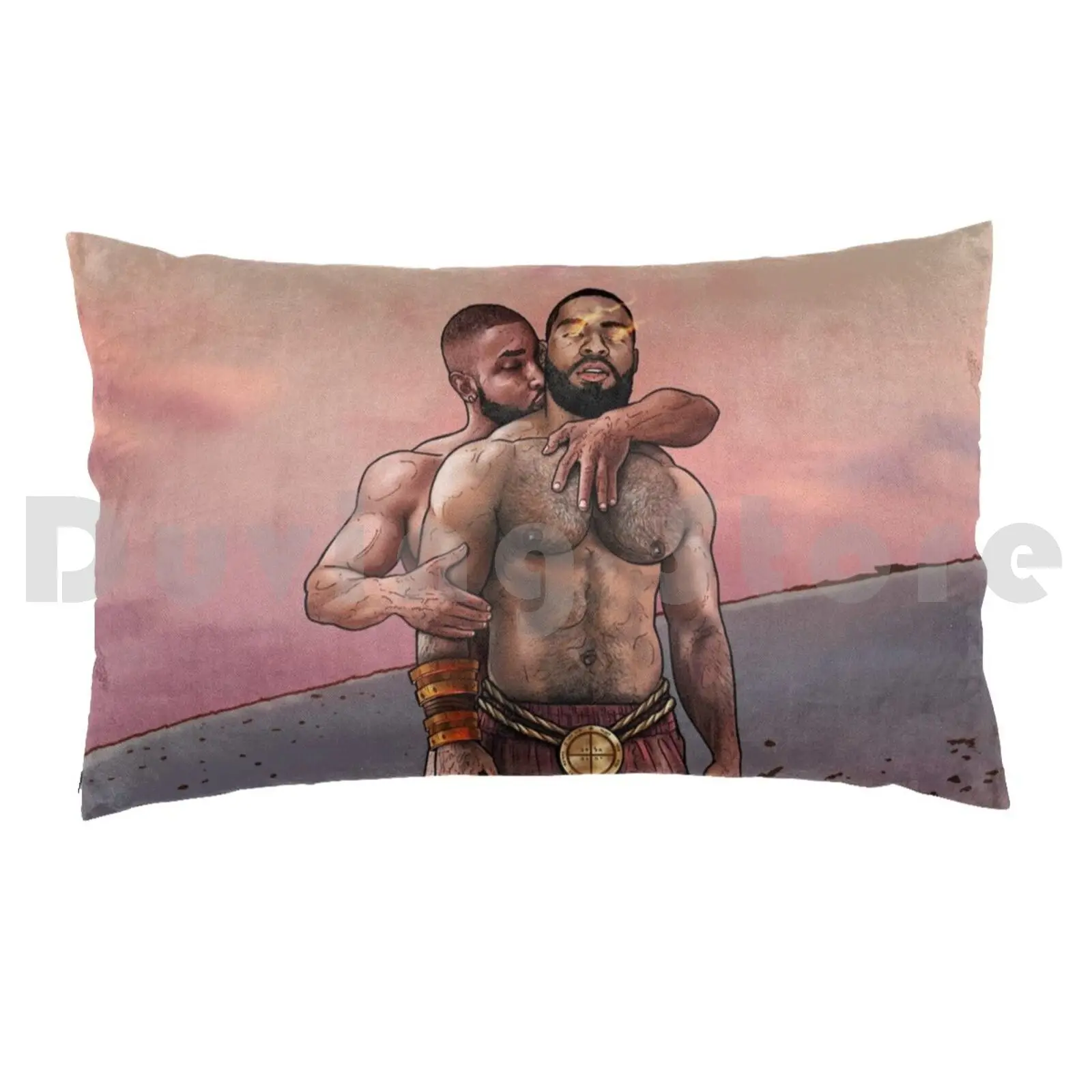 Pillow Case The Unburnt 315 Art Love Men Guys Art