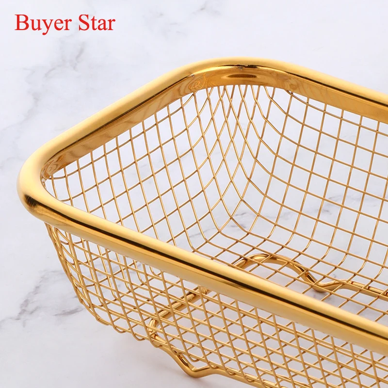 Stainless steel Cutlery Storage basket mesh chopsticks Holder Tableware Organizer Spoons Fork Storage Box Metal Container Rack