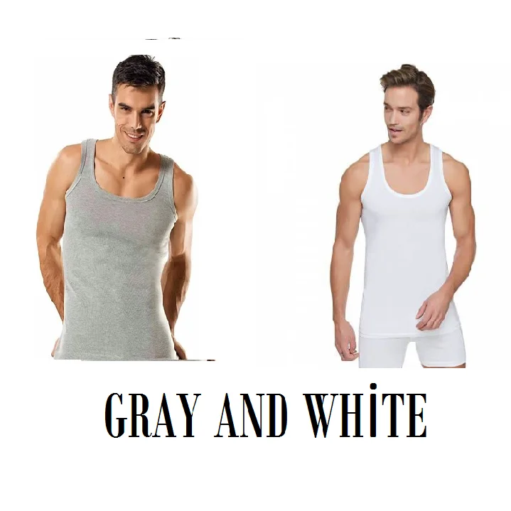 2 Chiếc Áo 100% Cotton Chắc Chắn Nam Thoáng Khí Áo Không Tay Ôm Áo Lót Nam Tặng Bởi Người Thổ Cotton