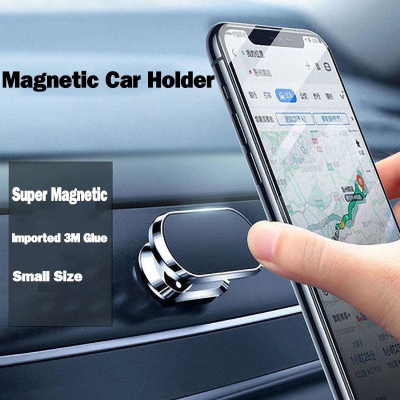 CHE01 360 Universal Car Phone Holder With Strong Magnetic Used To Install Mobile Phone Car Phone Holder Mobile Phone Accessories