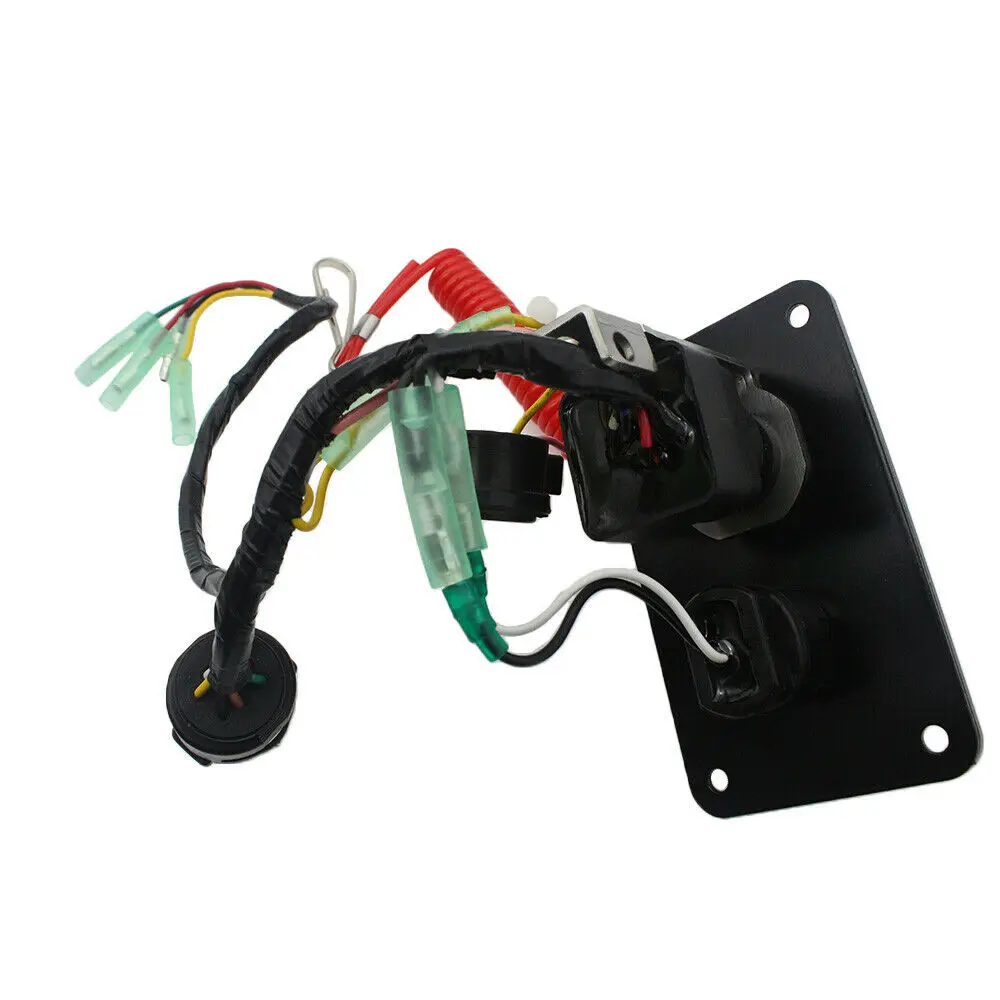 Outboard Single Engine Key Switch Assembly Panel for Yamaha PANEL SWITCH ASSY 704-82570-12-00 704-82570-08 Fast