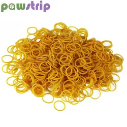 pawstrip 200pcs/lot Pet Accessories Small Dog Rubber Bands Diameter 15mm Pet Dog Hair Bands