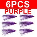 purple 6pcs