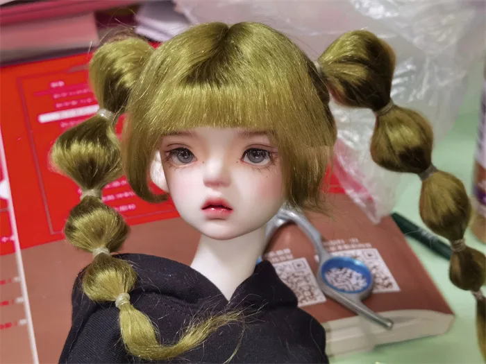 10g /bag Top Quality 15 Colors 20-25cm Reborn Doll Mohair Hand Rooted Doll Hair Wig Multicolor Wig Accessory for DIY SD/BJD Doll