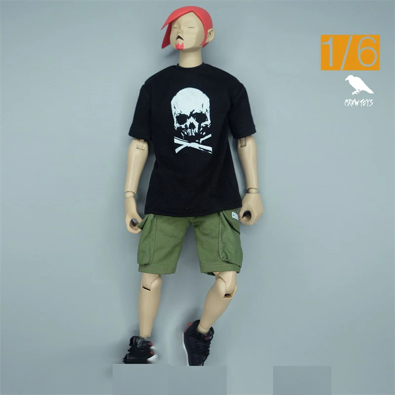 

For Sale 1/6th CROWDHTOYS Fashion Short Sleeves Pants Hollow Shoes Model Without Body For 12inch Body Doll Accessories