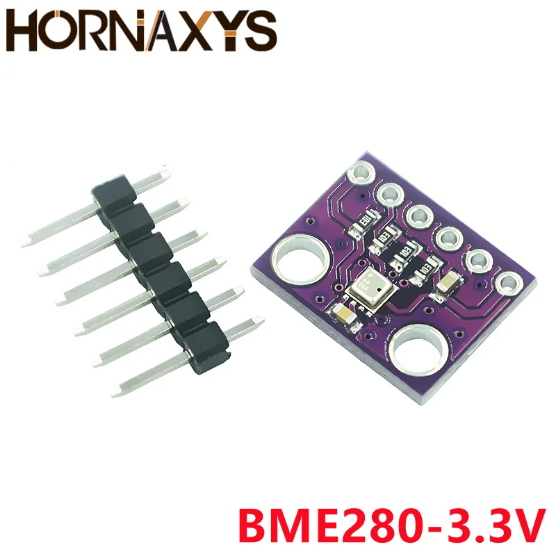 1-10PCS/ BME280- 5V 3.3V Digital Sensor Temperature Humidity Barometric Pressure Sensor Module I2C SPI 1.8-5V BME280-3.3V