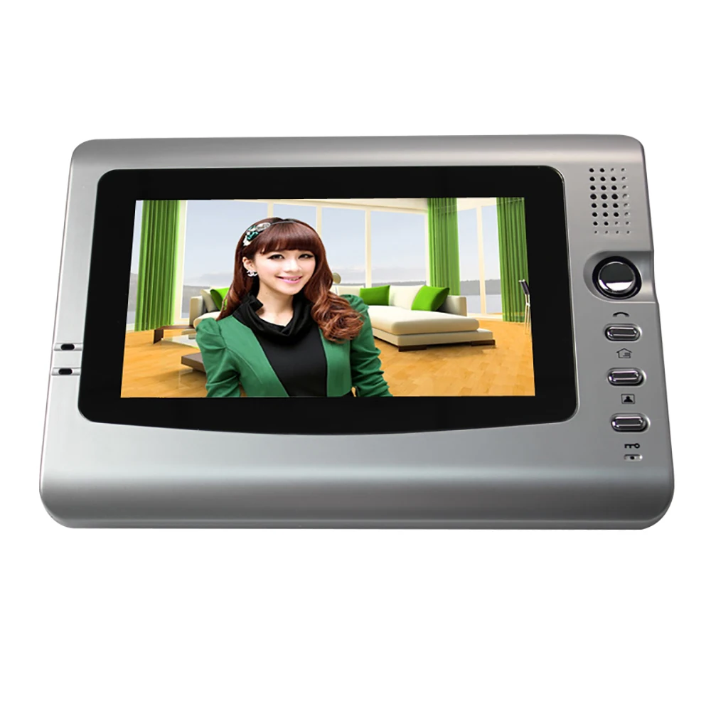 7 inch Visual Doorbell Rainproof Camera Two-way Audio Door Phone Visual villa Intercom Building Intercom