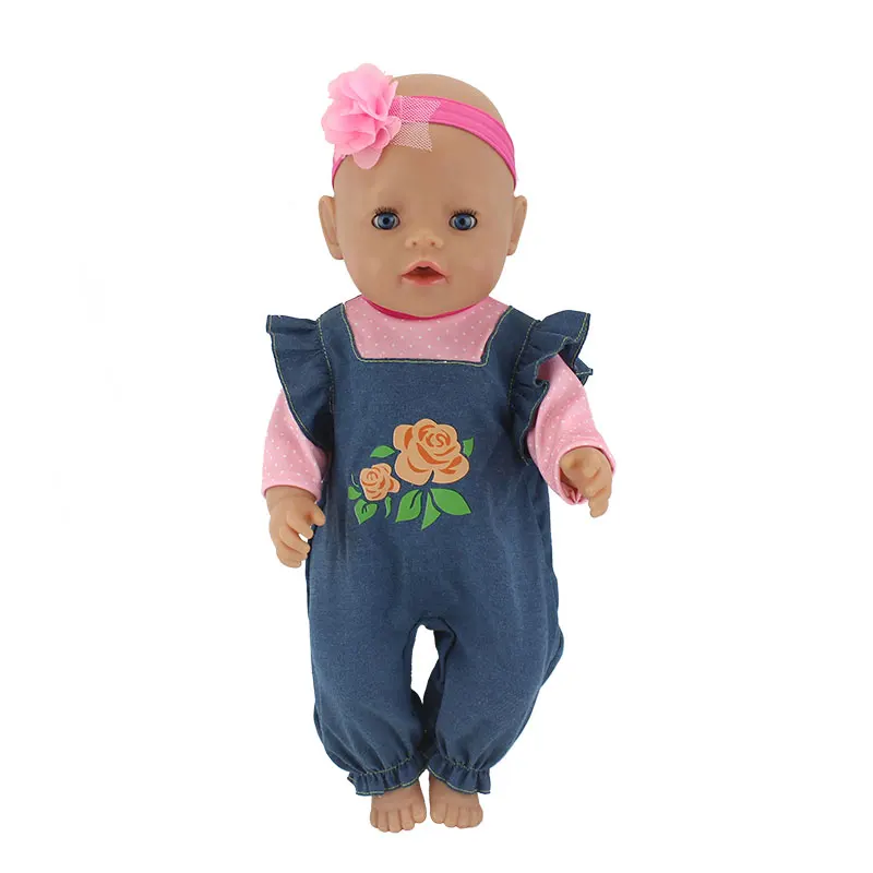 Vestido de moda para muñeca bebé Reborn, ropa de muñeca recién nacida, 43cm, 17 pulgadas, nuevo