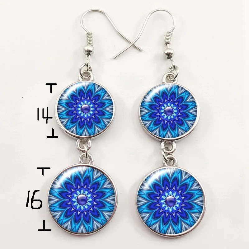 Galaxy Nebula Earrings Space Earrings Astronomical Glass Dome Nebula Jewelry Earrings Women