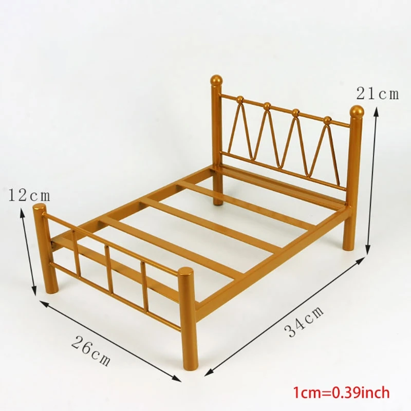 2024 New Metal Doll Bed Chair Coat Hanger 30cm Doll 1/6 Doll Accessories For Blyth Barb