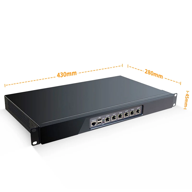 Windows 10 Linux Mini PC Intel I7-3520M 2.90 GHz CPU 6 LAN Fanless Firewall VPN Processor Soft Routing Pfsense Gaming Computer