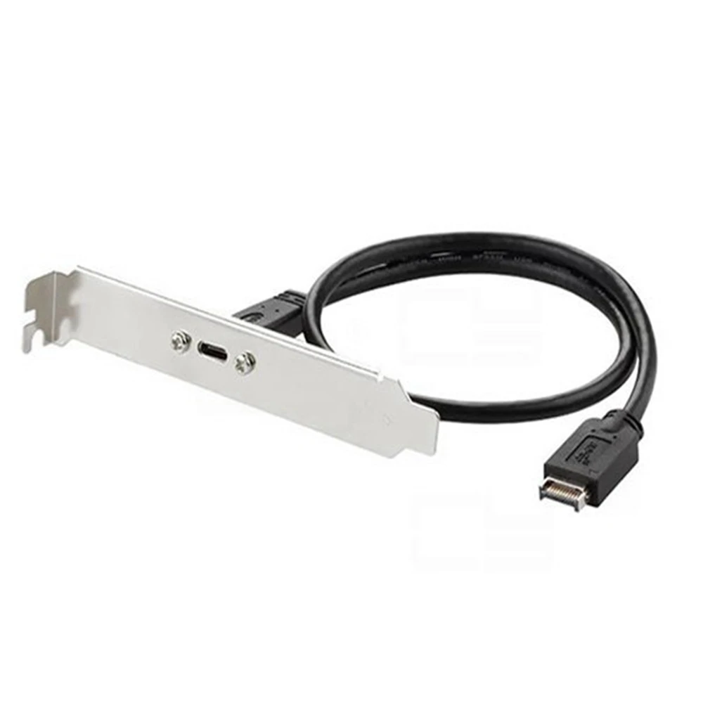 

0,4 м USB 3,1 Передняя панель головы zu USB-C Typ-C Weibliche ngerung кабель 40 см с панелями 40 см
