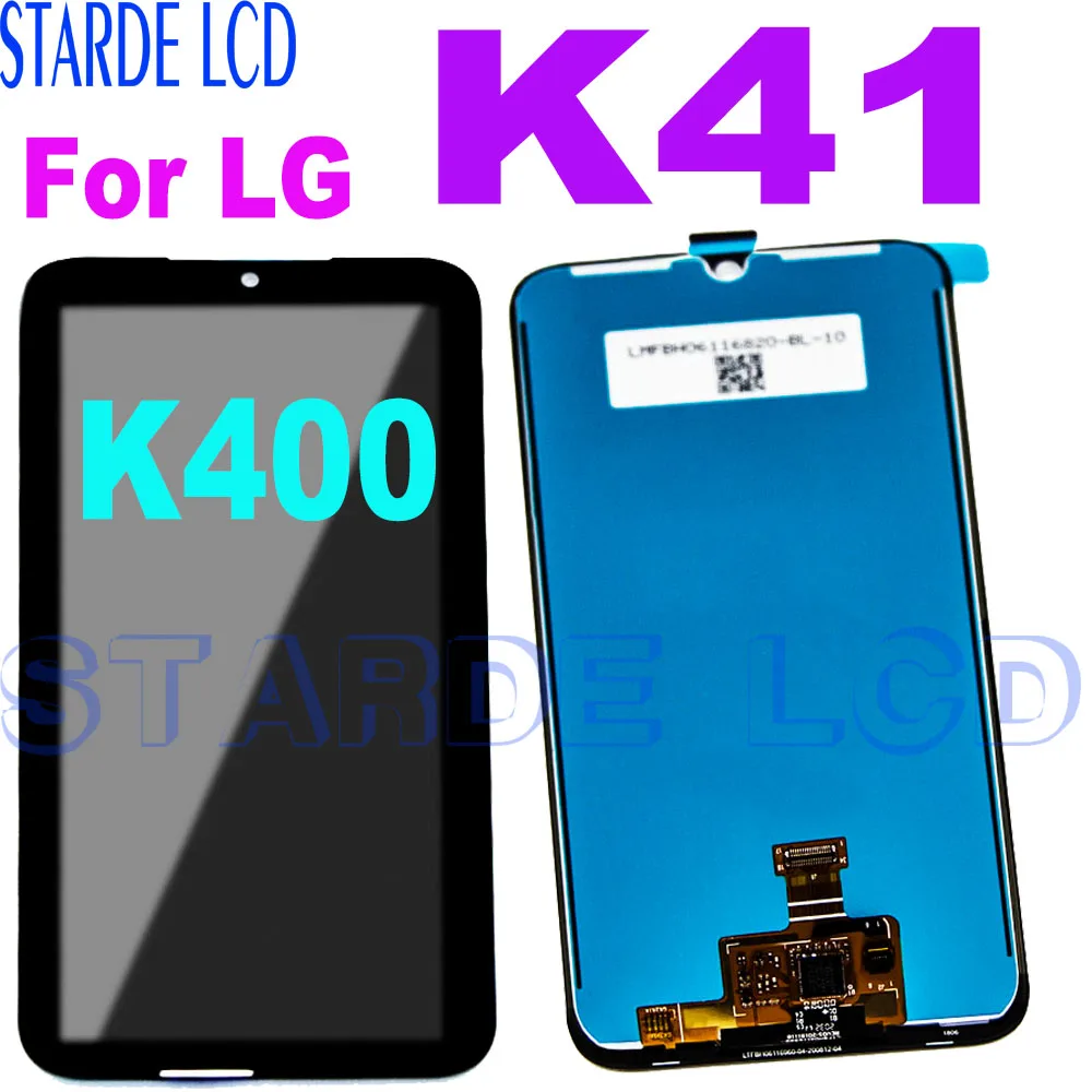 

Для LG K41 K400 ЖК-дисплей с рамкой для замены для LG k41 LCD