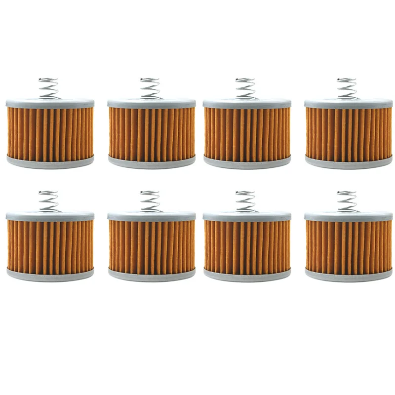 1/2/4/8 pcs Motorcycle Oil Filter For Bajaj 100 Boxer CT100 115 Caliber 130 Boxer BM150 135 Pulsar For Yamaha YS125 150 Byson