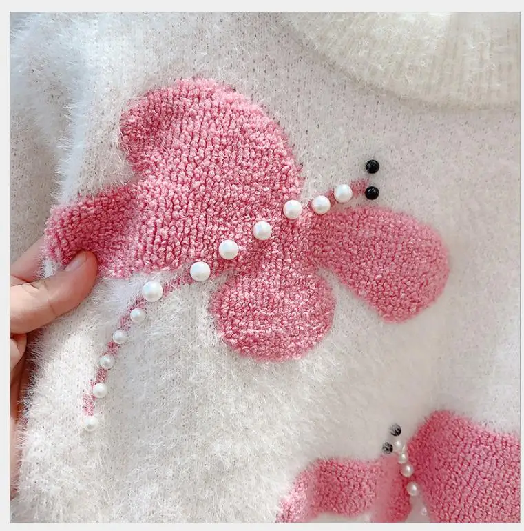 Dragonfly sweater for children