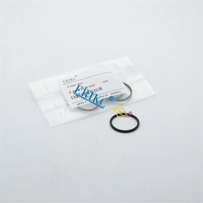 ERIKC F00VD38010 Sealing O-ring Kit F 00V D38 010 Diesel Injector Nozzle Seal Kit F00V D38 010 for 0445 110 Series Injector