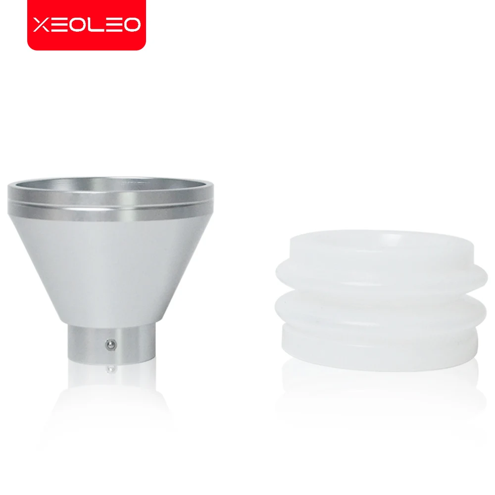 Xeoleo – moulin à café en aluminium 35mm de diamètre, trémie de soufflage, adapté aux différentes machines à moudre