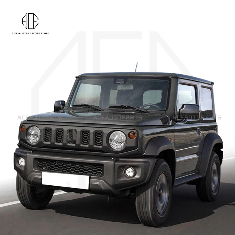 Wide Body kit For SUZUKI JIMNY JB64 JB74 Front Bumper Rear diffuser Wheel eyebrows Complete Bodykit LB style